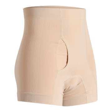 MALE BOXER LOW, MEDIUM SUPPORT-Tan-S